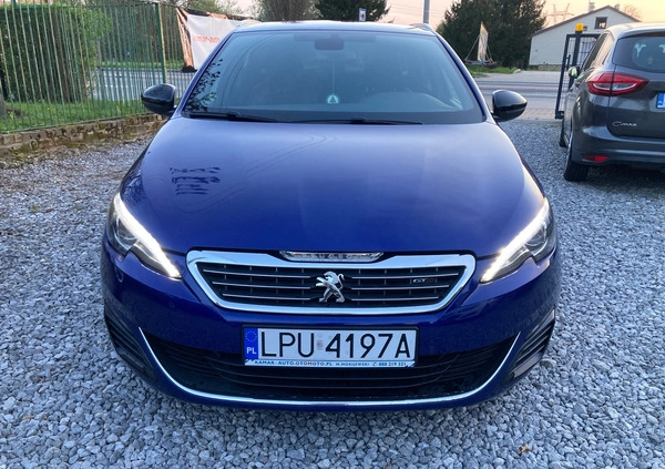 Peugeot 308 cena 34900 przebieg: 288000, rok produkcji 2014 z Puławy małe 121